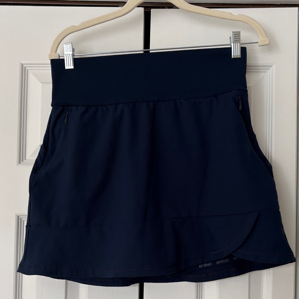 Adidas Dark Blue Athletic Skort